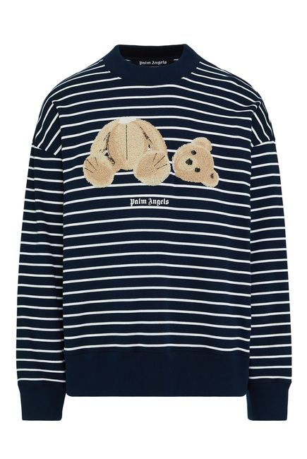 Bear-Print Sweatshirt